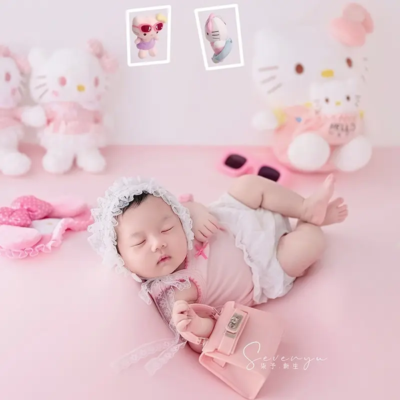 Hello Kitty Theme Set - Newborn Photography Props - Image 4